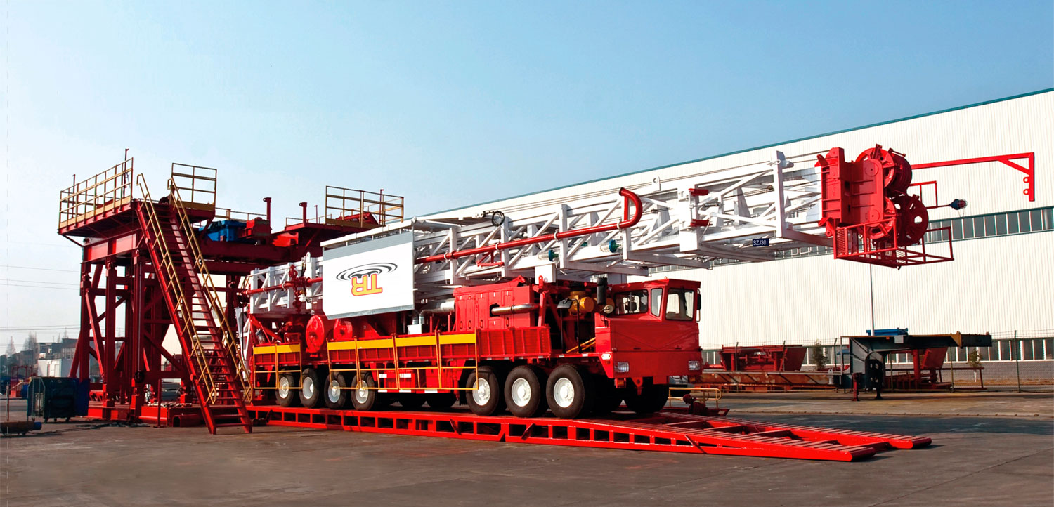 Giàn khoan gắn xe tải