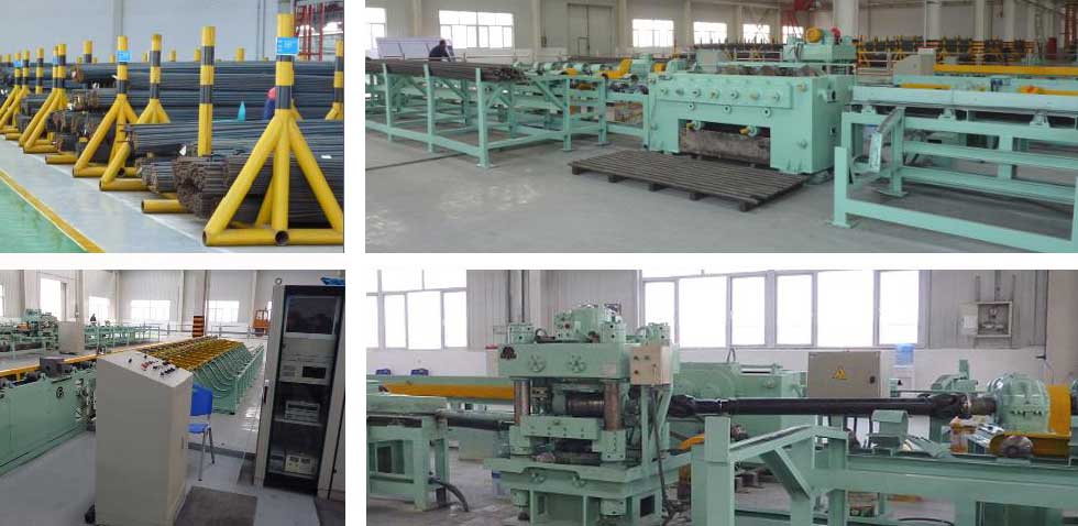 Xử lý vật liệu và nắn thẳng cần bơm