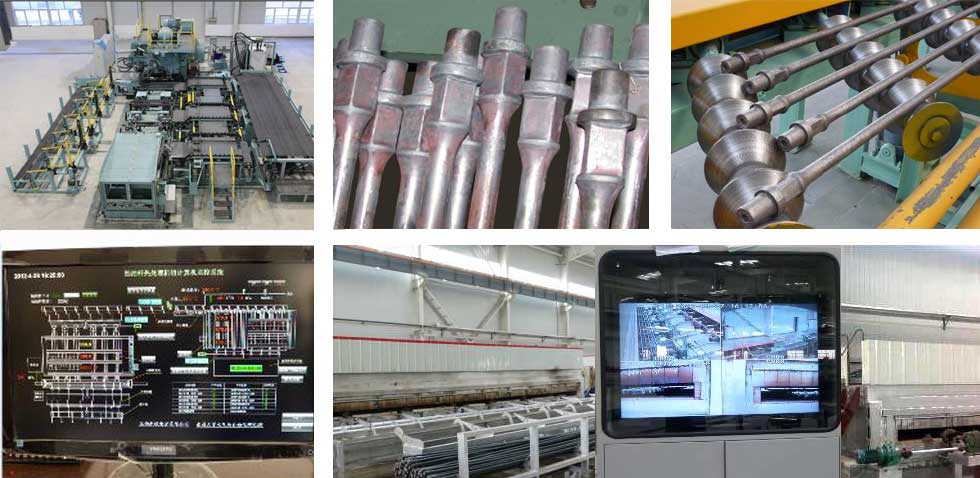 Dây chuyền chồn liên tục tự động cho cần bơm
