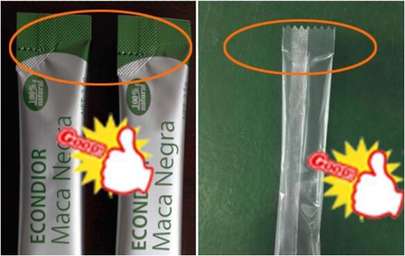 Ví dụ gói dạng que đã hàn và cắt
