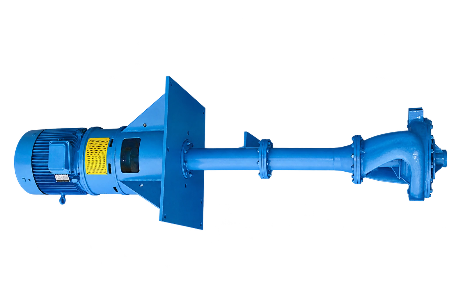 Cụm bơm VS2 được đặt ngang để minh họa.