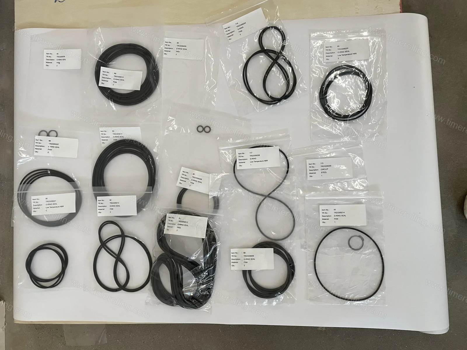 Vòng O thay thế BBTD, BBS và CD8 03