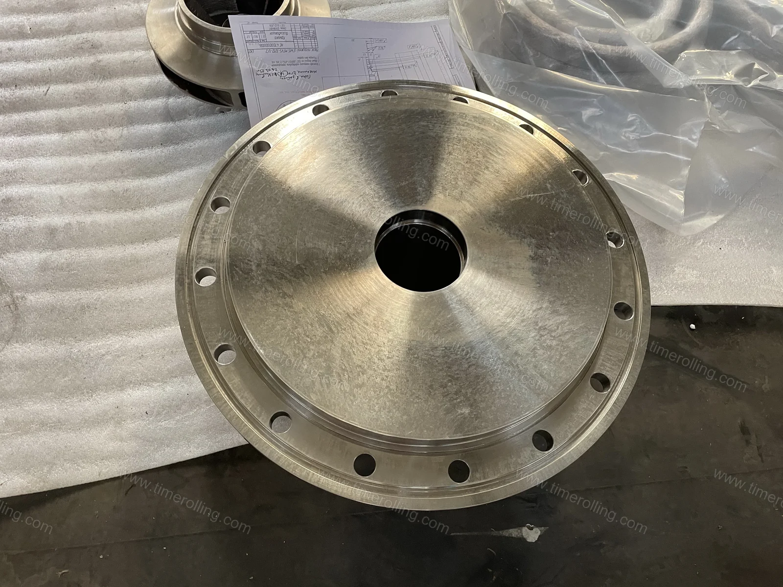 Phụ tùng bơm gia công theo bản vẽ được duyệt 08