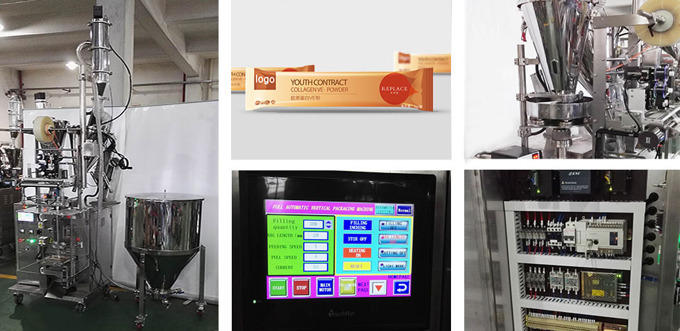 Máy đóng gói đứng hai bộ nạp