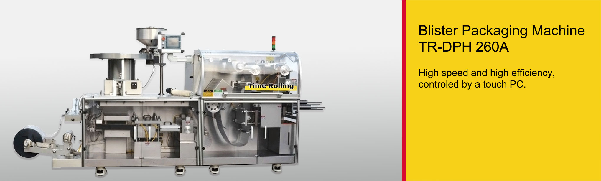 Máy đóng vỉ TR-DPH 260A — Thiết bị Time Rolling