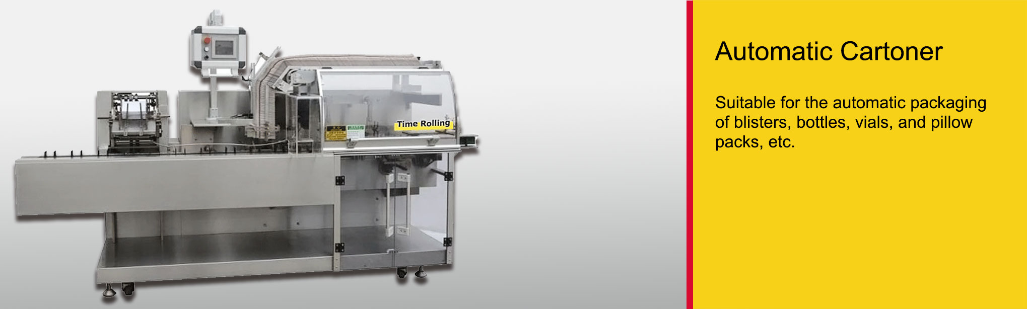 Máy đóng hộp tự động — Thiết bị Time Rolling