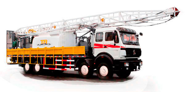 Giàn rửa giếng cho bảo dưỡng giếng di động